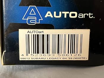 オートアート 1/43 スバル レガシィ B4 99 白 楽天市場】【絶版】オートアート 1/43 レガシィ B4 1999